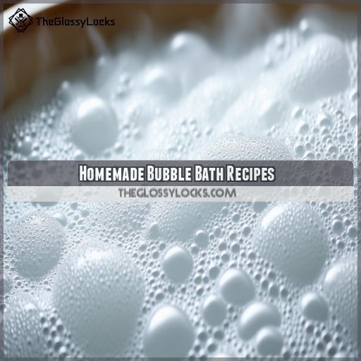 Homemade Bubble Bath Recipes