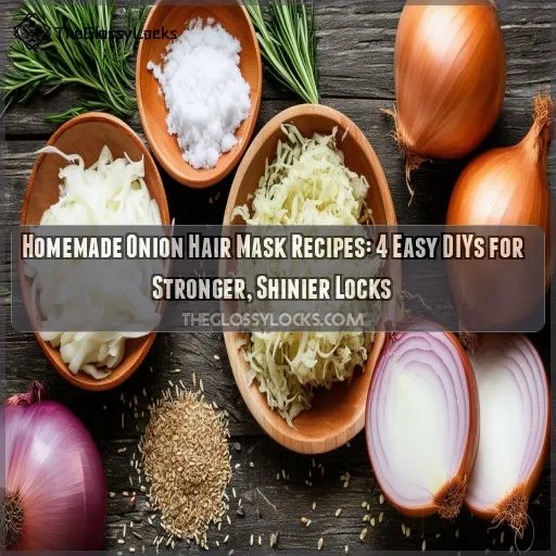 homemade onion hair mask recipes