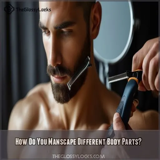 How Do You Manscape Different Body Parts