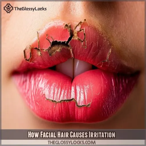 How Facial Hair Causes Irritation