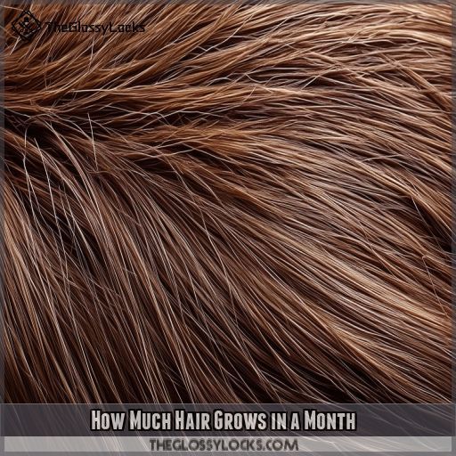How Much Hair Grows in a Month