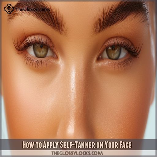 How to Apply Self-Tanner on Your Face