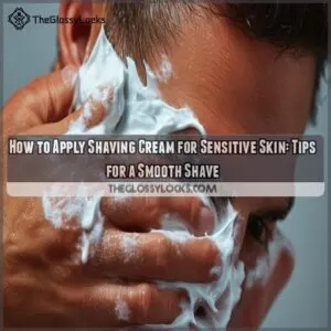 How to Apply Shaving Cream for Sensitive Skin