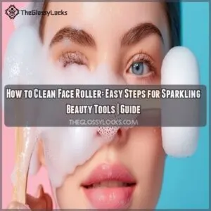 how to clean face roller