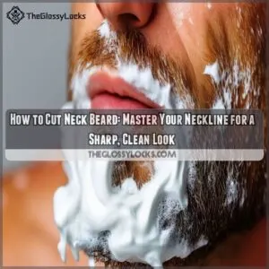 how to cut neck beard