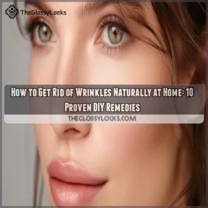 how to get rid of wrinkles naturally at home