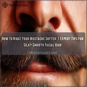 how to make your mustache softer