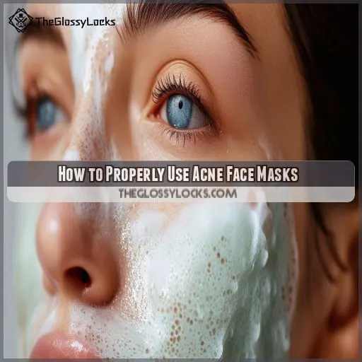 How to Properly Use Acne Face Masks