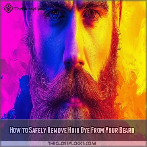 How to Safely Remove Hair Dye From Your Beard