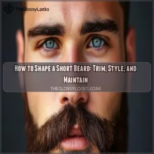 How to Shape a Short Beard