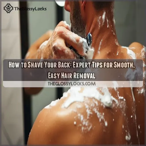 how to shave your back