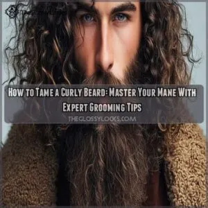 how to tame a curly beard