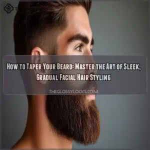 how to taper your beard