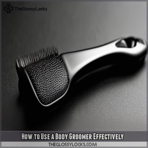 How to Use a Body Groomer Effectively