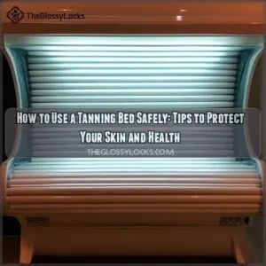 how to use a tanning bed safely