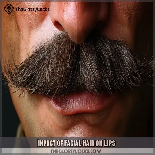 Impact of Facial Hair on Lips