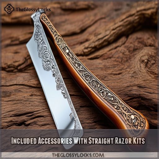 Included Accessories With Straight Razor Kits