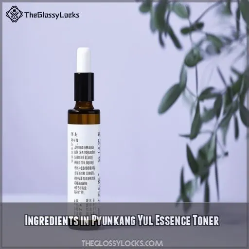 Ingredients in Pyunkang Yul Essence Toner