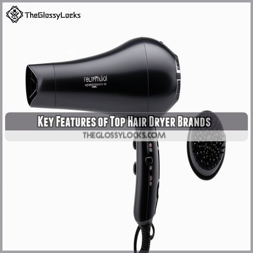 Key Features of Top Hair Dryer Brands