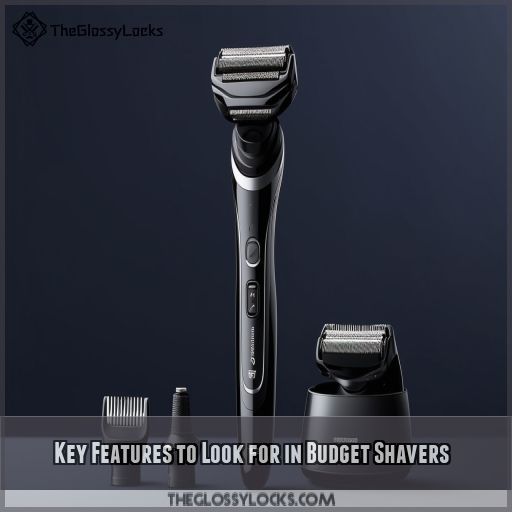 Key Features to Look for in Budget Shavers