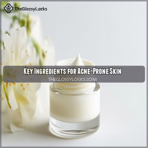 Key Ingredients for Acne-Prone Skin