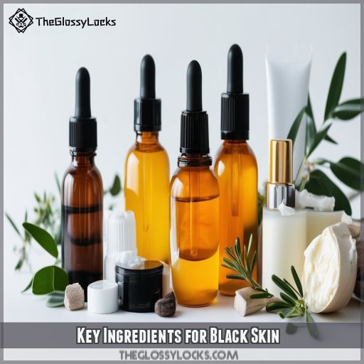 Key Ingredients for Black Skin