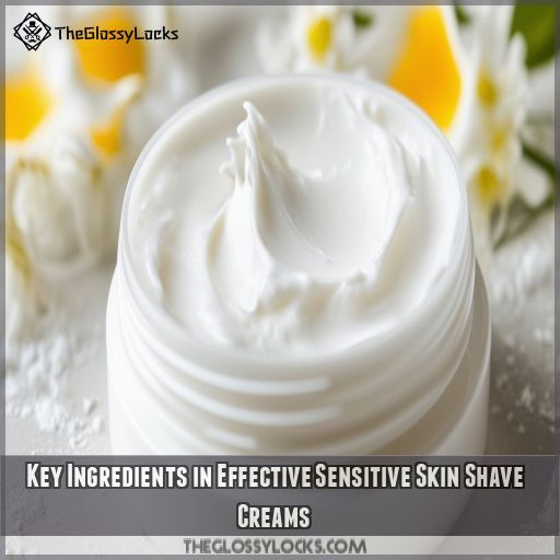 Key Ingredients in Effective Sensitive Skin Shave Creams