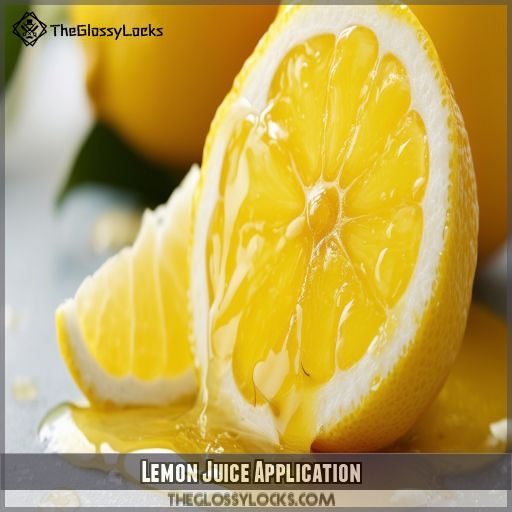 Lemon Juice Application