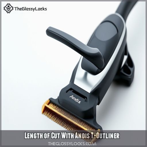 Length of Cut With Andis T-Outliner