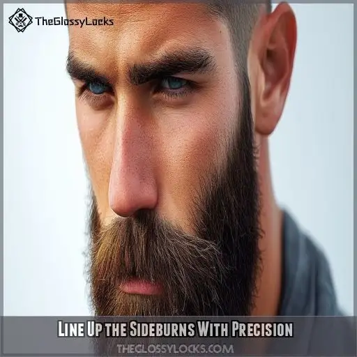 Line Up the Sideburns With Precision