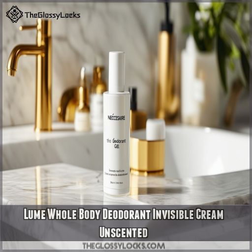 Lume Whole Body Deodorant Invisible Cream Unscented