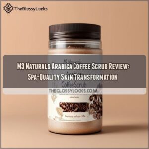 m3 naturals arabica coffee scrub review