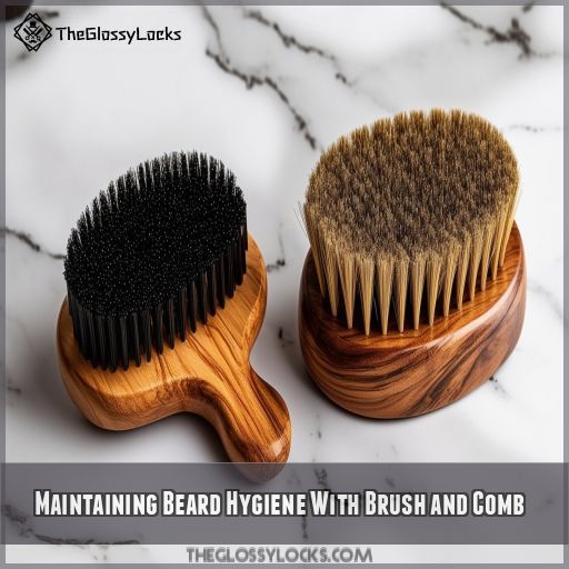 Maintaining Beard Hygiene With Brush and Comb