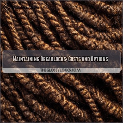 Maintaining Dreadlocks: Costs and Options