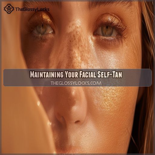 Maintaining Your Facial Self-Tan