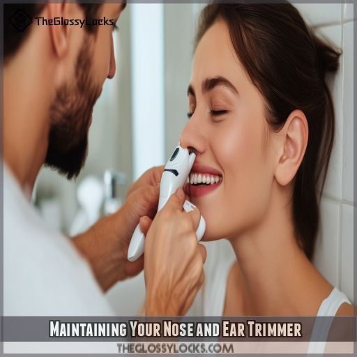Maintaining Your Nose and Ear Trimmer