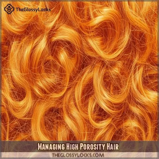 Managing High Porosity Hair