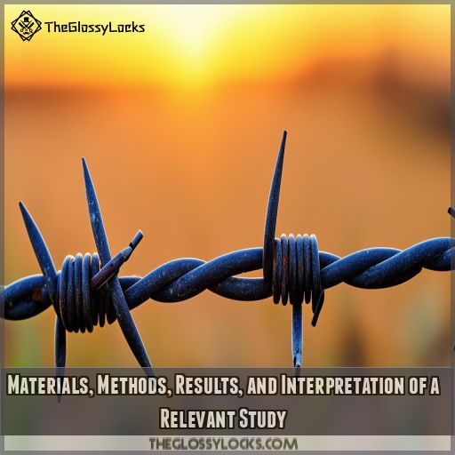 Materials, Methods, Results, and Interpretation of a Relevant Study