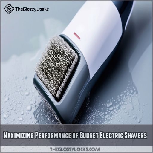 Maximizing Performance of Budget Electric Shavers