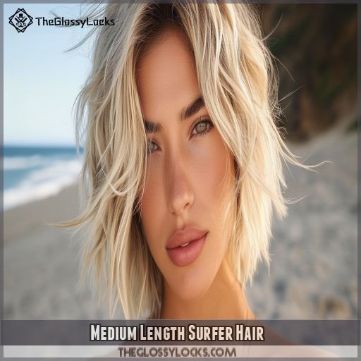 Medium Length Surfer Hair