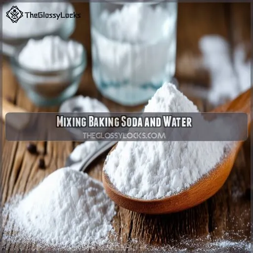 Mixing Baking Soda and Water