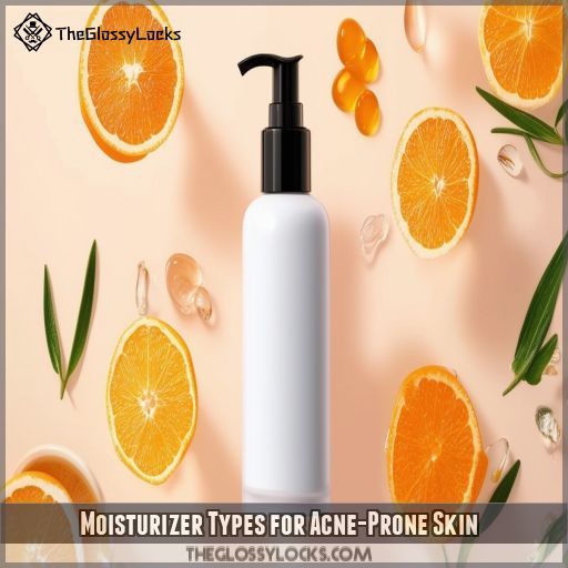 Moisturizer Types for Acne-Prone Skin