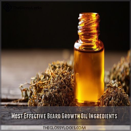 Most Effective Beard Growth Oil Ingredients