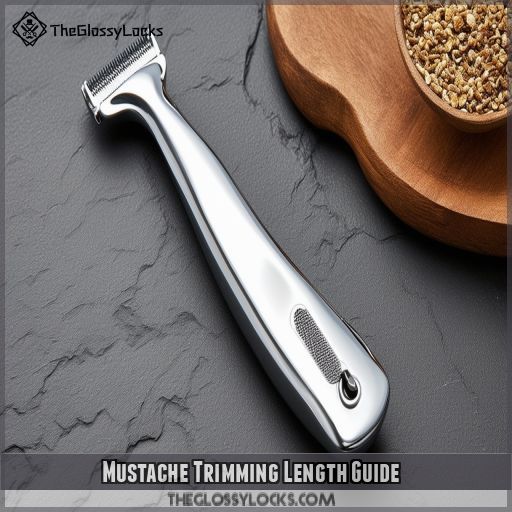 Mustache Trimming Length Guide