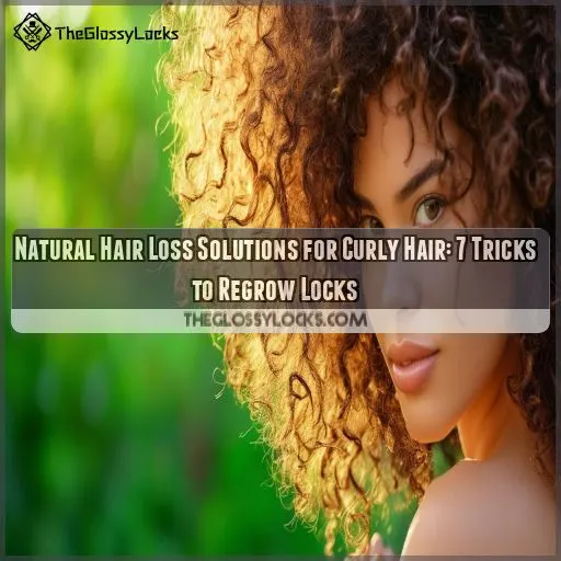 Natural hair loss solutions for curly hair