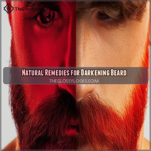 Natural Remedies for Darkening Beard