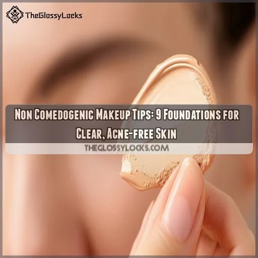 Non comedogenic makeup tips for acne prone skin