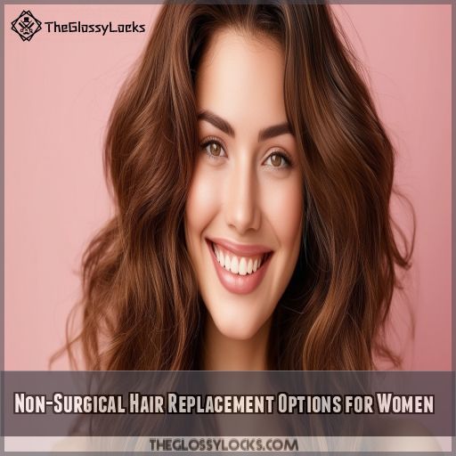 Non-Surgical Hair Replacement Options for Women