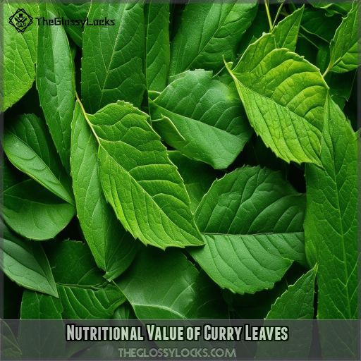 Nutritional Value of Curry Leaves
