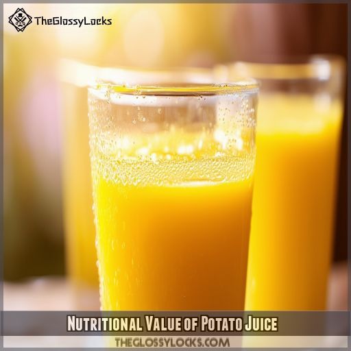 Nutritional Value of Potato Juice